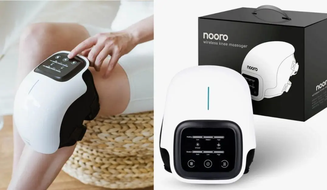 Nooro Knee Massager for Car Tire Inflation Support